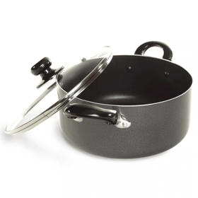 Better Chef 3Qt Heavy Gauge Aluminum Dutch Oven with Glass Lid