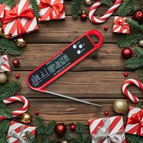 Instant Read Meat Thermometer Digital for Cooking Food, Food Thermometer for Cooking and Baking, Grill Thermometer for Outside Grill